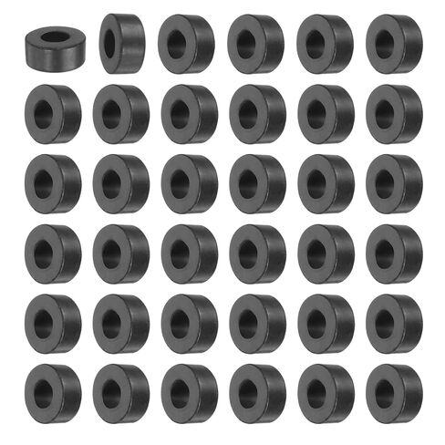 uxcell 36Pcs Rubber Spacers 11mm OD x 5mm ID x 5mm Thick Round Anti Vibration Spacer Rubber Bushing in Kuwait