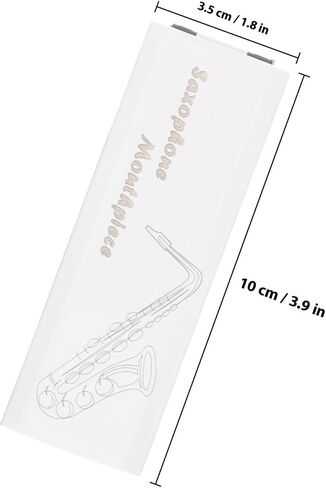 صندوق تخزين من Totority Oboe Reed، صندوق تخزين بلاستيكي من Oboe Reed، غطاء أبيض، قاعدة سوداء، منظم مدمج لملحقات أدوات الرياح المحمولة in Kuwait