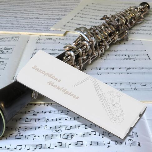 صندوق تخزين من Totority Oboe Reed، صندوق تخزين بلاستيكي من Oboe Reed، غطاء أبيض، قاعدة سوداء، منظم مدمج لملحقات أدوات الرياح المحمولة in Kuwait