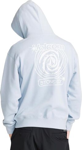 هودي رجالي من Volcom - كاجوال للاستخدام اليومي وطبقات، CAROLINA BLUE، مقاس كبير in Kuwait