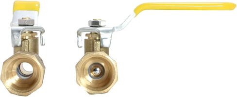 XFITTING Barb Crimp Pex 1/2 Inch x 1/2 Female Ball Valve, 24-1-7=1X, 1 Piece in Kuwait