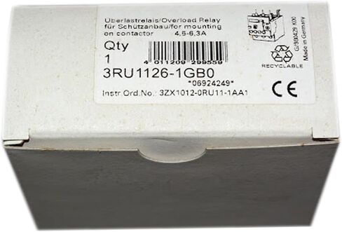 3RU1126-1GB0 جديد ومختوم في الصندوق 3RU11261GB0 ضمان لمدة سنة واحدة in Kuwait