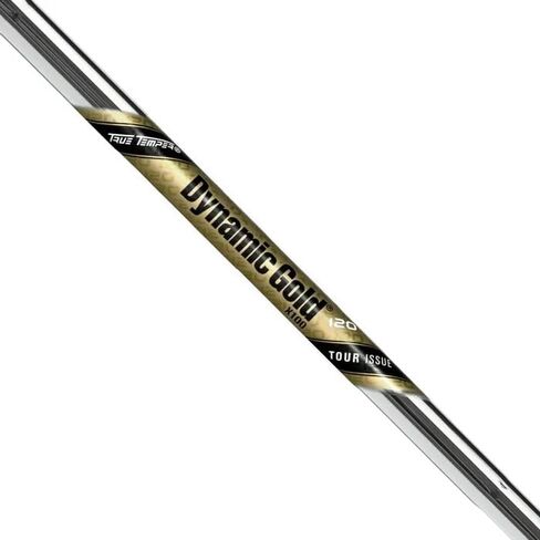 TRUE TEMPER Dynamic Gold 120 Tour Issue S400 Stiff Flex Iron Shafts - .355 Taper Tip (Choose Length) in Kuwait