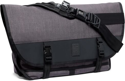 حقيبة Chrome Industries Citizen Messenger، حقيبة ظهر تمر بالجسم للنساء والرجال، حقيبة كمبيوتر محمول مقاس 15 بوصة، وإبزيم حزام الأمان الأيقوني، 24 لتر، أسود in Kuwait