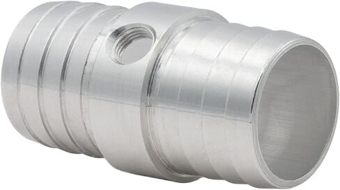 ICT Billet 1-1/4" to 1-1/4" hose barb with 1/4" npt port Designed and Manufactured in the United States of America AN627-20x250 in Kuwait