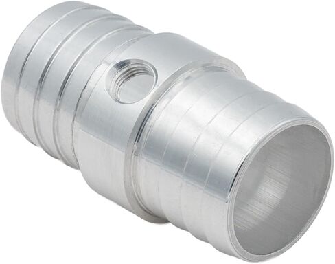 ICT Billet 1-1/4" to 1-1/4" hose barb with 1/4" npt port Designed and Manufactured in the United States of America AN627-20x250 in Kuwait