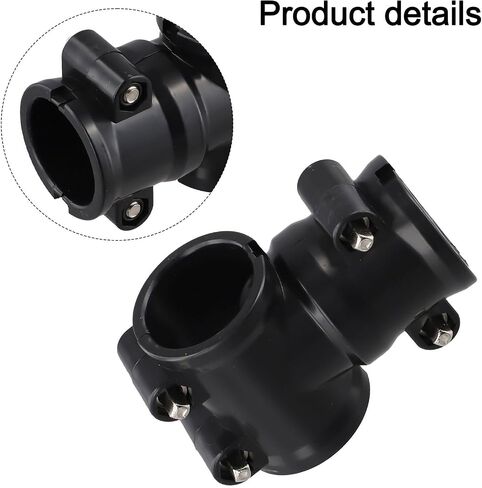 Electronic Drum Rack Clamp Mounting Bracket Metal Adjustable Tubing Clip for Drum Set Accessories Precise Positioning Stable Performance Easy Installation,Black(38MM) in Kuwait