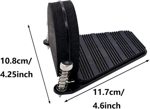 Jiayouy Bass Drum Anchor System Metal Anti-Slip Kick Drum Stopper Attachment Accessory for Drum Set Rugs, Mats in Kuwait