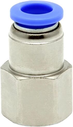 BSPT/PCF1/4-01 PCF5/16-02 PCF3/8-02 PCF1/2-04 Pneumatic Connectors Female Straight Fitting 10Pcs(PCF 1I2-04) in Kuwait