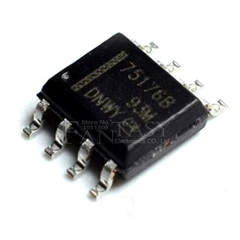 10 قطعة SN75176BDR SOP8 SN75176B SOP SN75176 SOP-8 75176B SMD جديدة ومبتكرة IC in Kuwait