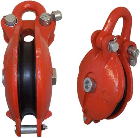 MH GLOBAL Bail Snatch Block Hoist Rigging تكبل بكرة الحجم 4 بوصة WLL 3 طن in Kuwait
