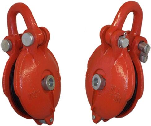 MH GLOBAL Bail Snatch Block Hoist Rigging تكبل بكرة الحجم 4 بوصة WLL 3 طن in Kuwait