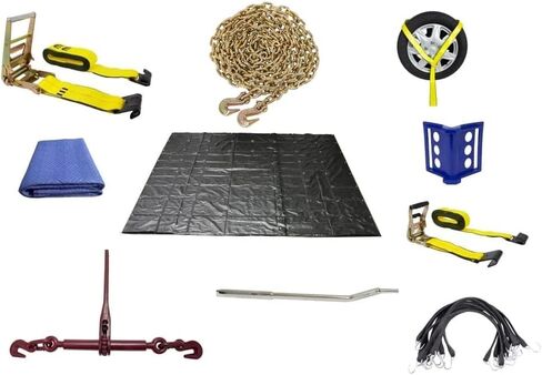 مجموعة Mytee Products CDL Hotshot Flatbed للمقطورة بدون مسارات الرافعة in Kuwait