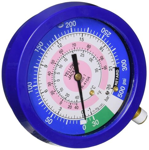 المقياس، مملوء بالسوائل، 3-1/8 *R410a C/F &BAR/PSI 49520 in Kuwait