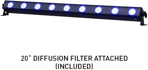 ADJ UBL9H 180-watt RGBAL+UV HEX LED Light Bar Wash in Kuwait