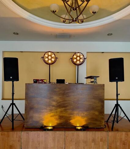 7X50W COB سداسية أضواء المسرح الرجعية RGB 63LED خلفية ستروب DMX الاسمية ضوء للمراحل، الزفاف، DJ، الطرف، النادي، ديسكو، الحدث، الكنيسة in Kuwait