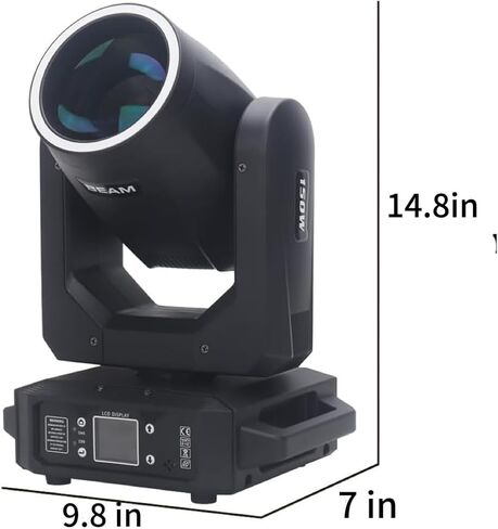 150 واط LED ضوء المرحلة المتحركة LED 150 واط ضوء المرحلة 12 أنماط 8 ألوان بواسطة DMX 44 قطعة * 0.2 واط RGB DJ ضوء الشريط الدائري والتحكم الصوتي لحفلات الزفاف والحفلات الموسيقية والأحداث الخارجية in Kuwait