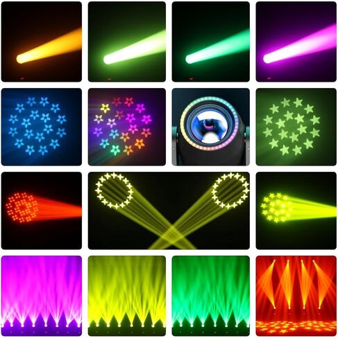 150 واط LED ضوء المرحلة المتحركة LED 150 واط ضوء المرحلة 12 أنماط 8 ألوان بواسطة DMX 44 قطعة * 0.2 واط RGB DJ ضوء الشريط الدائري والتحكم الصوتي لحفلات الزفاف والحفلات الموسيقية والأحداث الخارجية in Kuwait