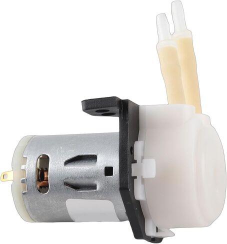 مضخة الجرعات التمعجية DC12V معدل تدفق قابل للتعديل تشغيل صامت مضخة مياه منخفضة الضوضاء لحوض السمك مختبر نقل السوائل الصيدلانية حجم أنبوب 3 مم in Kuwait