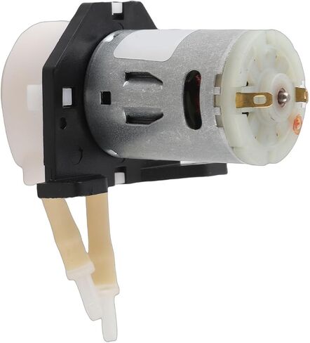 مضخة الجرعات التمعجية DC12V معدل تدفق قابل للتعديل تشغيل صامت مضخة مياه منخفضة الضوضاء لحوض السمك مختبر نقل السوائل الصيدلانية حجم أنبوب 3 مم in Kuwait