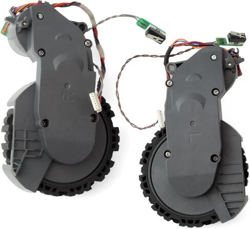 طقم عجلات مكنسة كهربائية روبوتية بديلة لـ Roborock S8/S8 Pro Ultra Robot Floor Cleaner مجموعة العجلات اليسرى واليمنى لـ Roborock Q5 Pro لنماذج Q8 Max+، جر قوي in Kuwait