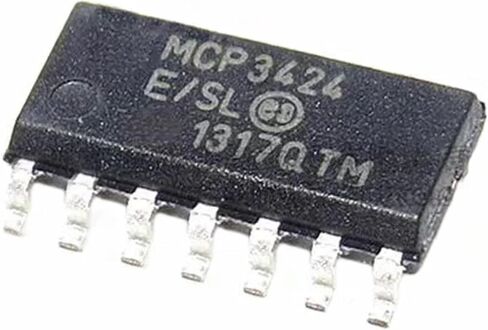 1 قطعة MCP3424 MCP3428 MCP42010 MCP42100 3424 3428 42010 42100 4922 604T-E -I/SL SOP-14 التناظرية إلى الرقمية محول رقاقة (MCP3428) in Kuwait