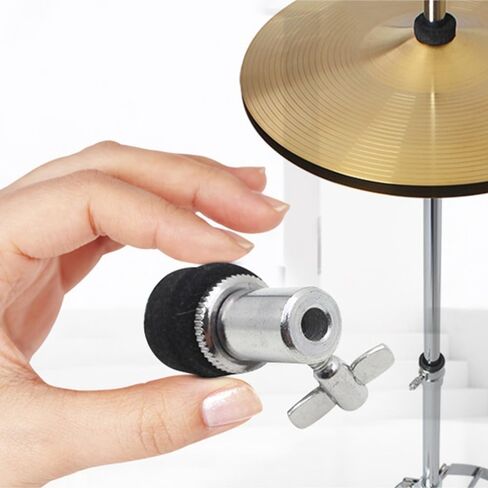 Hi-Hat Clutch,Durable Steel with 6mm Hole - Drum Accessory,Secure Locking Mechanism,for Standard Hi Hat Cymbal Stand in Kuwait