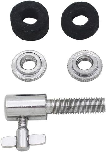 Hi-Hat Clutch,Durable Steel with 6mm Hole - Drum Accessory,Secure Locking Mechanism,for Standard Hi Hat Cymbal Stand in Kuwait