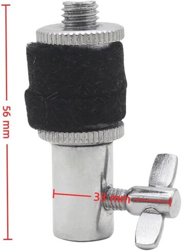 Hi-Hat Clutch,Durable Steel with 6mm Hole - Drum Accessory,Secure Locking Mechanism,for Standard Hi Hat Cymbal Stand in Kuwait