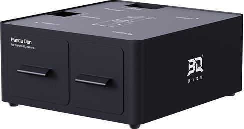 BIQU Panda Den Air for Bambu-Lab P1P/P1S/P2S/X1C/X1E/X2D/A1/A1 Mini 3D Printers, Filament Waste Collection System for P1/X1/X2/A1, Tool Storage Drawer + Direct-Drop Filament Poop Gather Drawer in Kuwait