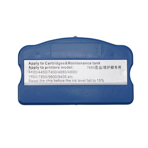 Chip Resetter for Epson Stylus Pro 4000 4800 4880 7600 7800 9600 9800 Ink Cartridges, Automatic Chip Reset Tool to Refill and Restore Full Ink Levels in Kuwait