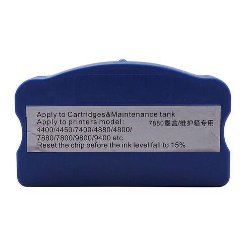 Chip Resetter for Epson Stylus Pro 4000 4800 4880 7600 7800 9600 9800 Ink Cartridges, Automatic Chip Reset Tool to Refill and Restore Full Ink Levels in Kuwait