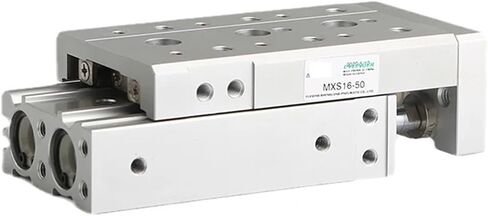 MXS8 Series Air Slide Table Pneumatic Cylinder Slide Rail Air Cylinder MXS8-10 MXS8-20 MXS8-30 MXS8-40 MXS8-50(MXS8-75) in Kuwait