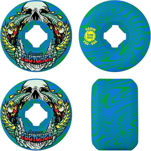 56mm Greyson Fletcher Vomit Mini 99a Slime Balls Guest Skateboard Wheels in Saudi Arabia