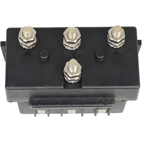 EZROAD 12V 6000W Quadrupole مرساة مرساة عكسية صندوق التحكم في الملف اللولبي متوافق مع نظام الرافعة الشوكية الكهربائية للقوارب البحرية 2 سلك ثنائي الاتجاه موصل المحرك ماكس الثقيلة AgCdO AgCuO in Kuwait