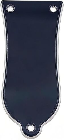STD-LP Bell Style Truss Rod Cover | 2-Hole Design | Plastic Construction | Compatible with LP Electric Guitars (Black 1-ply) in Kuwait