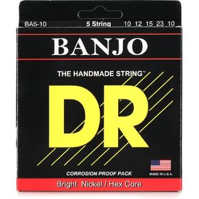 DR STRINGS BANJO 5 String: 10 ، 12 ، 15 ، 23 ، 10 in Kuwait