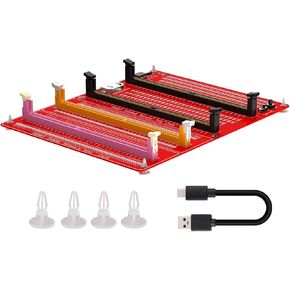 جهاز اختبار R-am، جهاز اختبار ذاكرة Ddr4، جهاز اختبار ذاكرة Ddr3، بطاقة تشخيص 15.2 × 19 سم 0.499 × 0.623 قدم لخادم سطح المكتب Ddr3 Ddr4 Ddr5 Rdimm Udimm in Kuwait