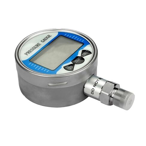 1pcs 60mm 80mm 100mm LCD Digital Display Hydraulic Pressure Gauge Portable Water Oil Liquids Digital Pressure Manometer(60mm dial Diameter,0-16Mpa) in Kuwait