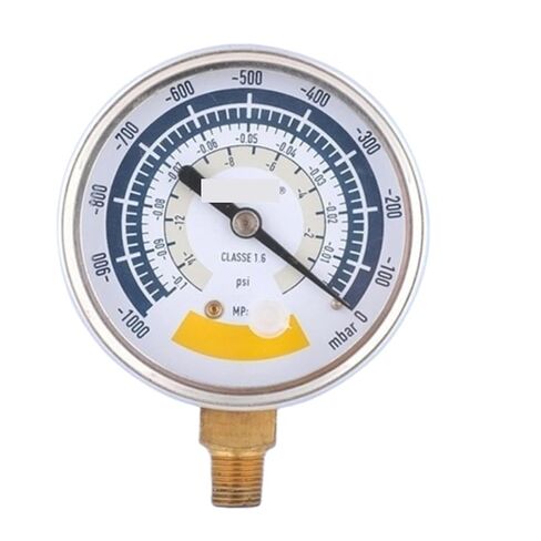 63 مللي متر مقياس التخلخل قياس الضغط أداة قياس الهواء دقيقة لمضخة تفريغ 0-14psi الطلب عرض G1/8in موصل (مجموعة 1) in Kuwait