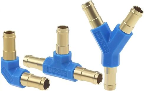 Three Way Y-shaped Pneumatic Hook Hose Connector L-T-PK-2-3-4-6 1Pcs(L-PK-03) in Kuwait