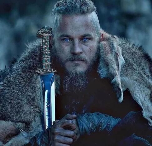 Viking Sword of Ragnar Lothbrok - Viking of Kings The Swords Ironside Sword - Medieval Sword of Viking The Symbol of Kingship for Gift & Role Play (Ragnar Lothbrok Sword) in Kuwait