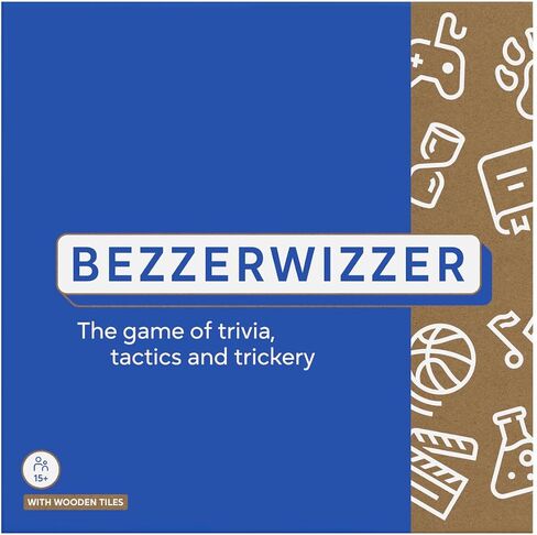 Asmodee | Bezzerwizzer | Fun Family Trivia Party Game | Ages 15+ | 2+ Players | 45+ Minutes Playing Time in Kuwait