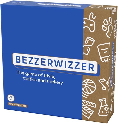 Asmodee | Bezzerwizzer | Fun Family Trivia Party Game | Ages 15+ | 2+ Players | 45+ Minutes Playing Time in Kuwait