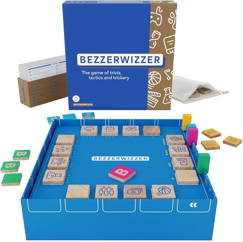 Asmodee | Bezzerwizzer | Fun Family Trivia Party Game | Ages 15+ | 2+ Players | 45+ Minutes Playing Time in Kuwait