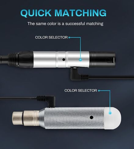 بطارية مدمجة DMX لاسلكية، جهاز استقبال DMX لاسلكي Dj 2.4G، جهاز إرسال DMX512، 5 أجهزة استقبال وجهاز إرسال واحد مع محول حقيبة لإضاءة شريط حفلات الديسكو LED in Kuwait
