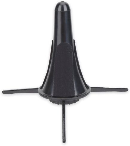 Clarinet Stand Bracket Holder Detachable Folding Tripod with Soft Pads for Wind Instrument Accessory Black in Kuwait