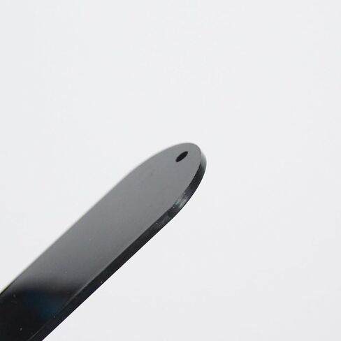 Small Electric Guitar Cavity Cover Control Compartment back Plate, 74mm Black in Saudi Arabia
