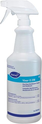 VIREX Diversey II 256 5019317 منظف ومطهر سائل ومزيل العرق، منظف الأرضيات بدرجة المستشفى برائحة النعناع، ​​مركز SmartDose، 1.4 لتر in Kuwait