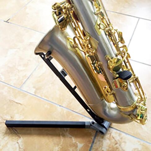 Zerodeko للطي ألتو الساكسفون حامل رف معدني المحمولة الساكسفون تخزين حامل عرض الرف للاستخدام المنزلي in Kuwait